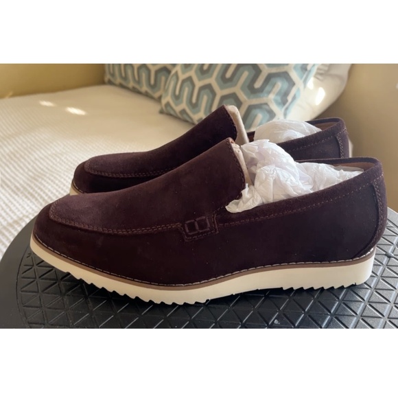 Hevias Wayfarer Suede Waterproof Extralight Loafers Chocolate Brown - Picture 1 of 4